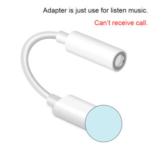 Headphone Adapter For iPhone 7 6 8 11 X Earphone AUX Adaptador To 3.5mm Jack Female Male Converter