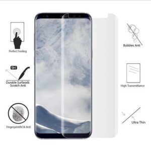 UV Liquid Full Glue UV Tempered Glass for Samsung Note 9/S9 Plus/S9/S8 Plus/S7 Edge/Note 8